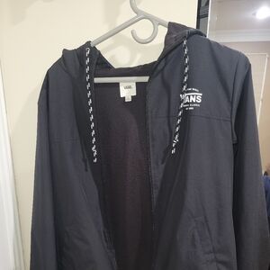 Vans Black Hooded Jacket Used A Couple Of Times Only